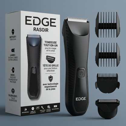 Edge - De la barbe aux couilles. Simple.